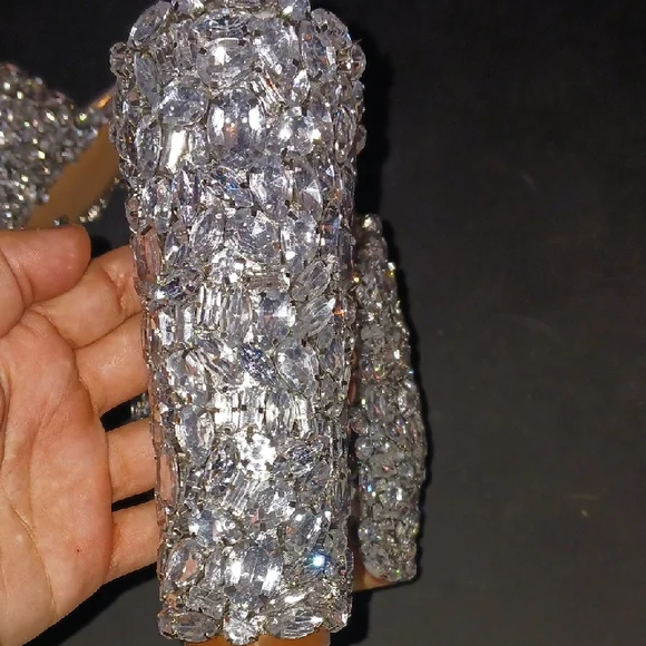 Elegant Silver Women's Heels - Picture 9 of 9